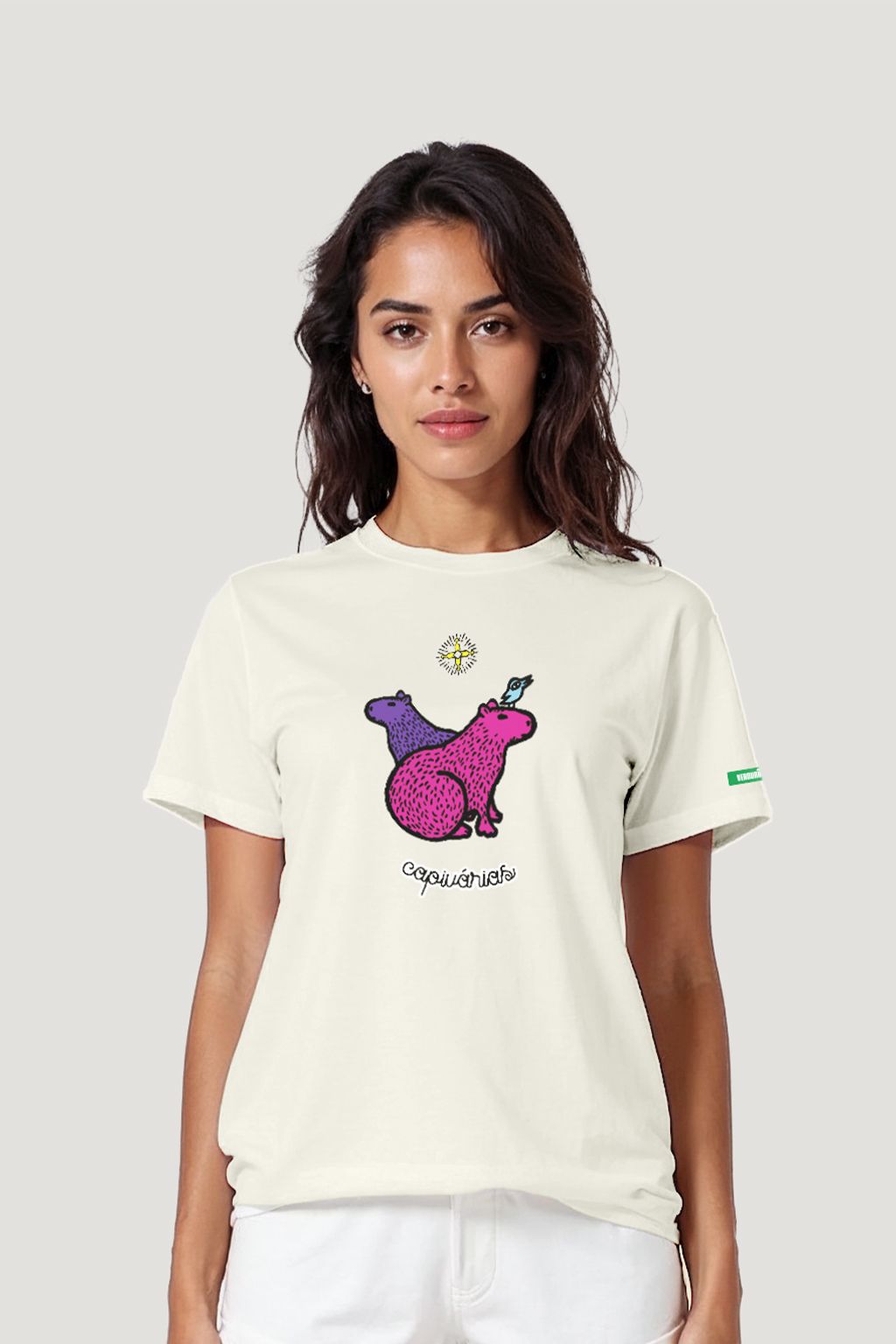 Camiseta Tradicional Algodão Capivárias Unissex